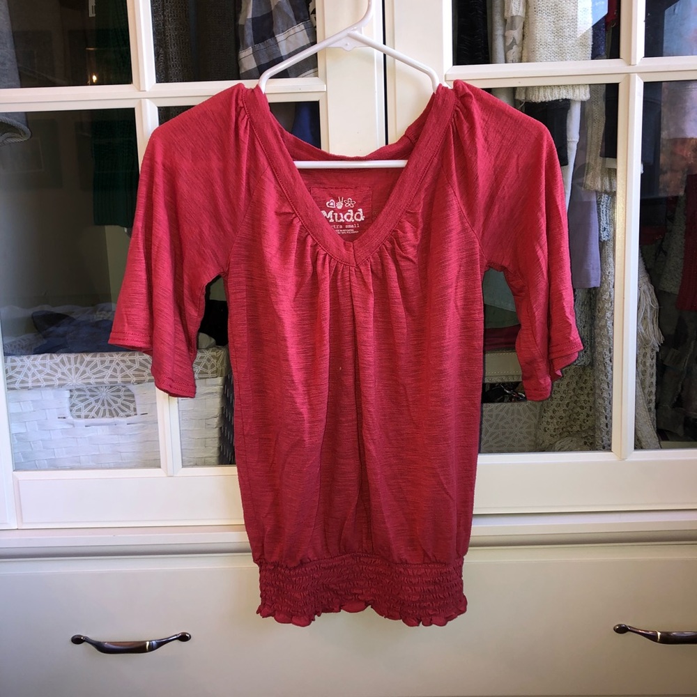 sinched blouse